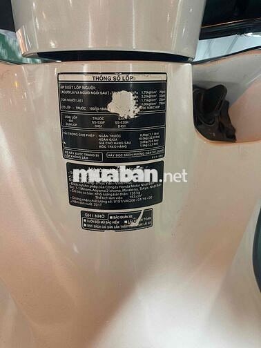Honda SH 150i ABS 2017 Trắng