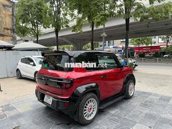 VinFast VF3 2024 Đỏ 18000 km Đã Lên 50tr Đồ Chơi
