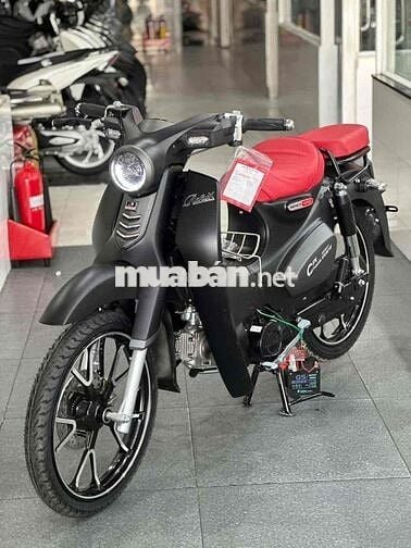 Honda Cup 50cc Đen 2 chỗ