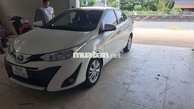 Toyota Vios 2020 Trắng Ghế da