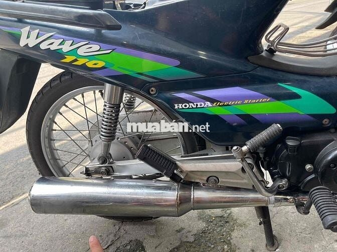 Honda Wave 110 Thái Lan 1999 Xanh bstp 9chủ ký