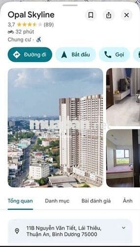 Căn hộ Opal Skyline -56m2 - 2,2 tỷ - 02 P.ngủ - 02 Toalet