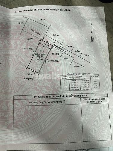 Thật 100%, Bán nhà đường TL14, sổ hồng full xd 40,3 m, giá 2,6 tỷ!