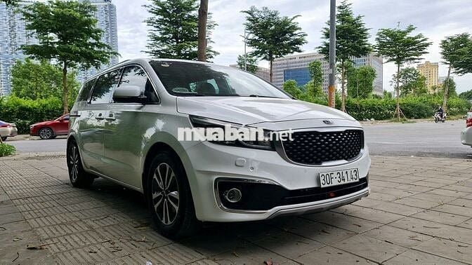 KIA Sedona 2018 2.2 Full Dầu Trắng 7 chỗ