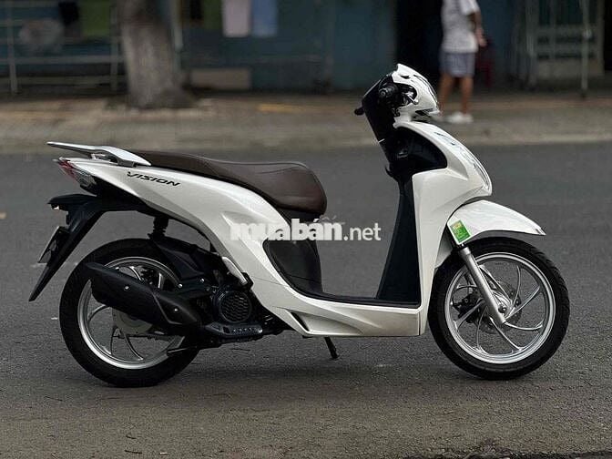 Honda Vision 2024 Trắng Khoá thông minh