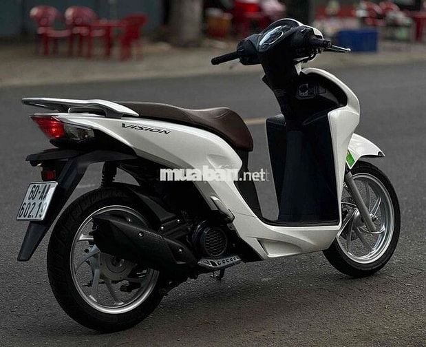 Honda Vision 2024 Trắng Khoá thông minh