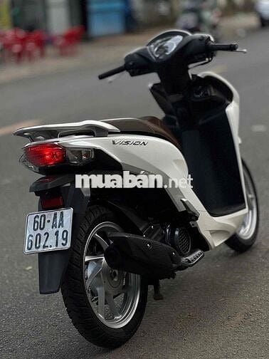 Honda Vision 2024 Trắng Khoá thông minh