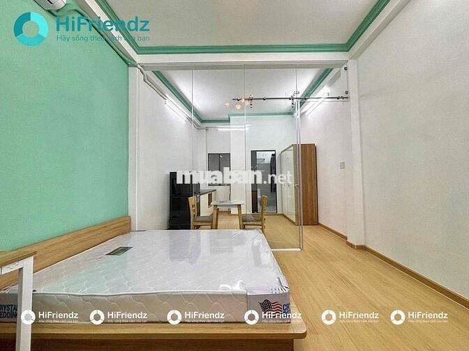 🔥1 PHÒNG NGỦ CỬA SỔ GIẾNG TRỜI ĐẦY ĐỦ NỘI THẤT 40M2 NGAY TRUNG TÂM
