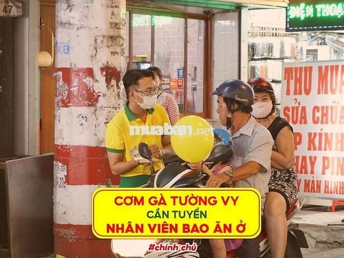 🐥[BAO ĂN, CHỖ Ở SẴN] NHÂN VIÊN QUÁN CƠM TP.HCM 🐥