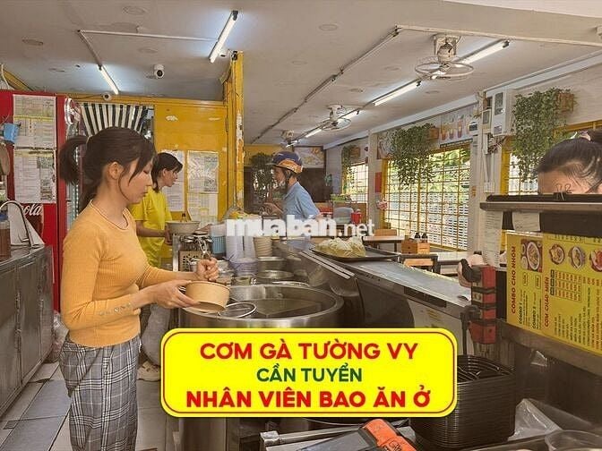 🐥[BAO ĂN, CHỖ Ở SẴN] NHÂN VIÊN QUÁN CƠM TP.HCM 🐥