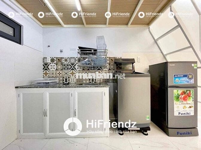 CHDV FULL NỘI THẤT MÁY GIẶT 🌿 TOÀ SẠCH SẼ, BẢO VỆ 24/7 - GẦN ĐẦM SEN