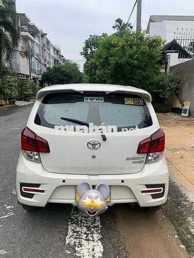 Toyota Wigo 1.2G Số sàn 2019 Trắng 125k km