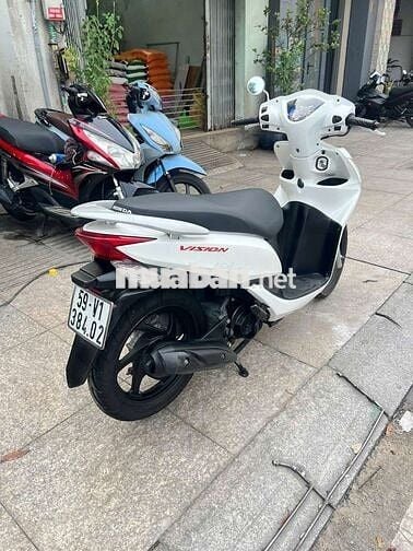 Honda Vision 2014 Trắng Đã sử dụng