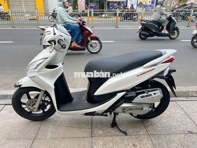Honda Vision 2014 Trắng Đã sử dụng
