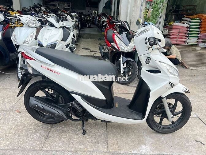 Honda Vision 2014 Trắng Đã sử dụng