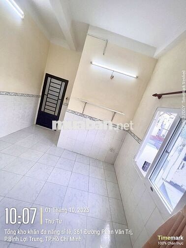 Cho 01 nữ 01 xe, thuê Phòng trọ Bình Thạnh, an ninh, yên tĩnh