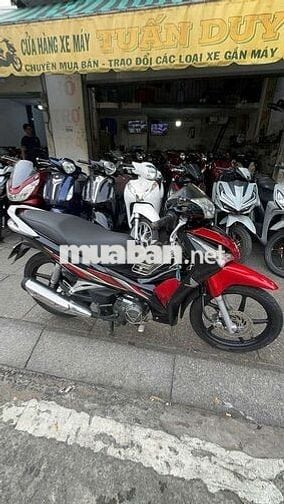 Honda Future mập FI 2017 Đỏ đen 90%