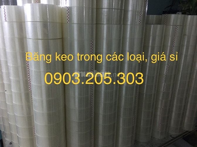 Bán Băng Keo, Màng PE Quấn Hàng Tại Củ Chi, Giá Sỉ.