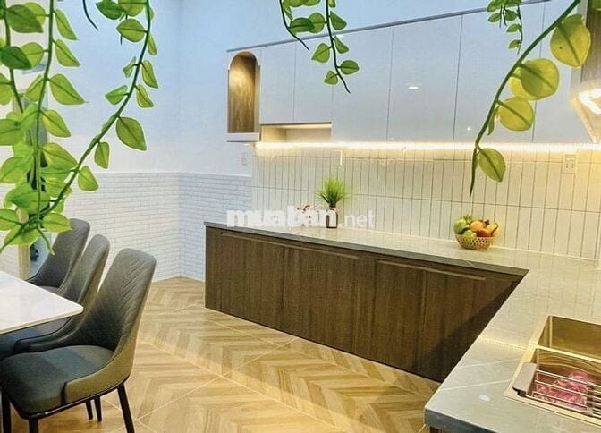 HẺM 8m THÔNG LÊ THÚC HOẠCH_5x18m_ĐÚC 3 TẤM 4PN_Sân Thượng