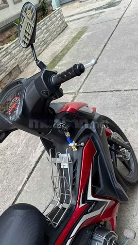 XE HONDA WAVE RSX 2018, odo 16.676, MÀU ĐỎ ĐEN, ĐI RẤT ÍT