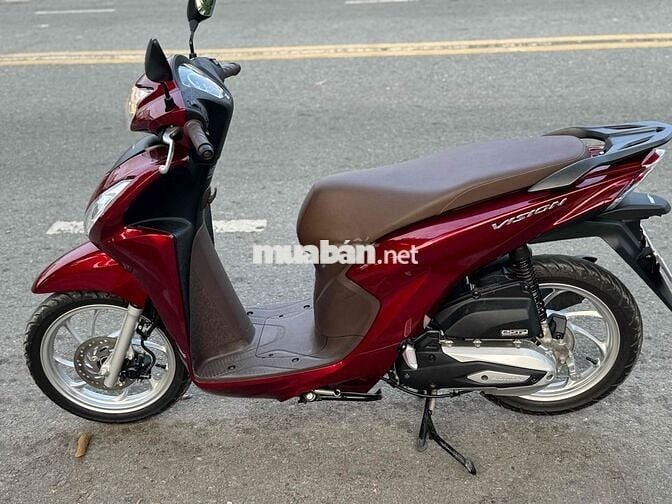 Honda Vision 2025 Cao Cấp màu Đỏ 1500 km