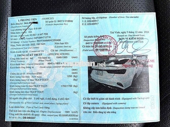 KIA K3 2022 số sàn.0₫0 88k km