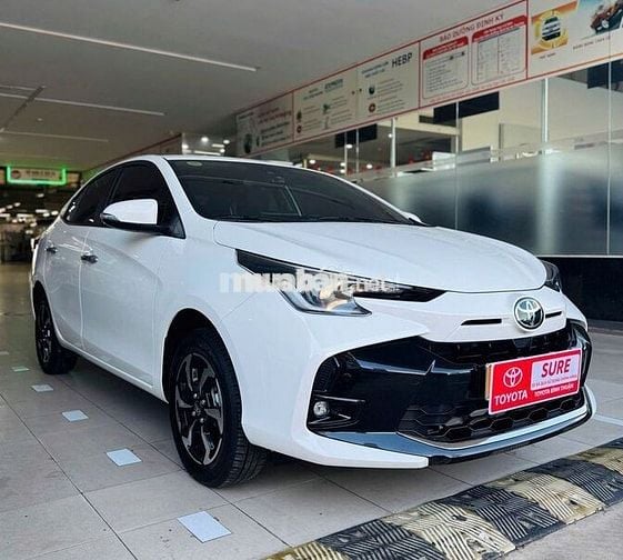 Toyota Vios 1.5G CVT 2026 Trắng 5167 km