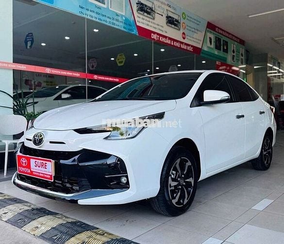 Toyota Vios 1.5G CVT 2026 Trắng 5167 km