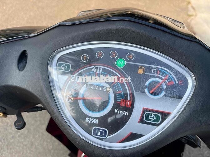 SYM Elegant 50cc 2020 Đỏ, Đen, Trắng