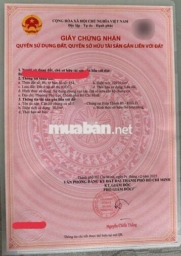 (8801) Hiệp Thành 3. Lúc sốt 980 triệu. Giờ cắt lỗ 50 triệu