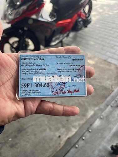 Yamaha Nouvo Đỏ đen Tiết kiệm xăng