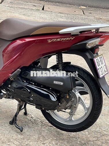 Honda Vision 2020 màu Đỏ đô