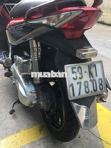 Honda Air Blade 2012 Đỏ đen