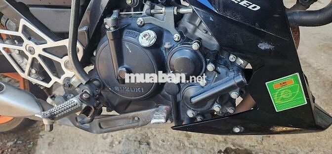 Suzuki Raider Xanh đen cam Xe máy thể thao