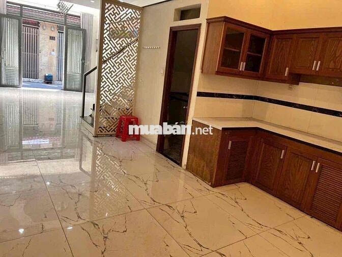 NHÀ HẺM XE HƠI LÊ VĂN THỌ(4x13M) - NHÀ ĐẸP 4 PHÒNG NGỦ