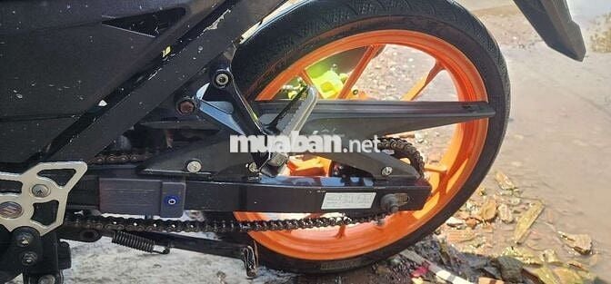 Suzuki Raider Xanh đen cam Xe máy thể thao