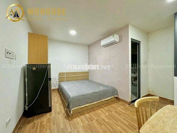 STUDIO FULL NỘI THẤT – CỬA SỔ GIẾNG TRỜI – PHÒNG MỚI ĐẸP