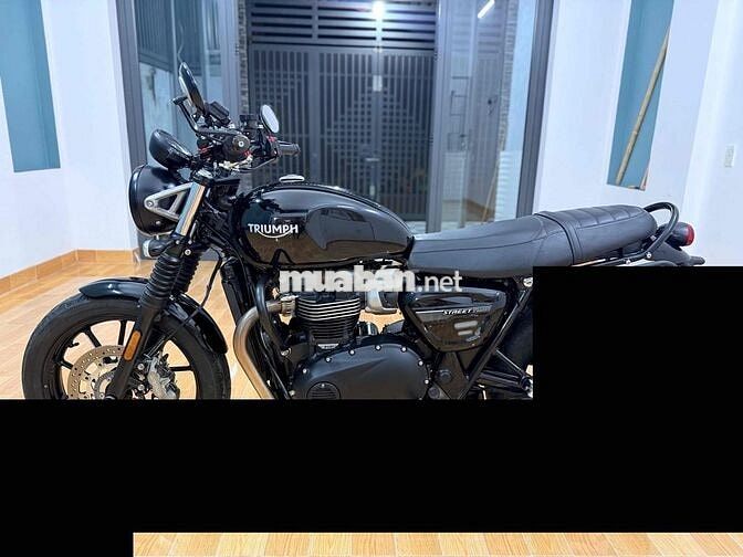 Triumph Street Twin 900 ABS 2022 Đen 11.000km