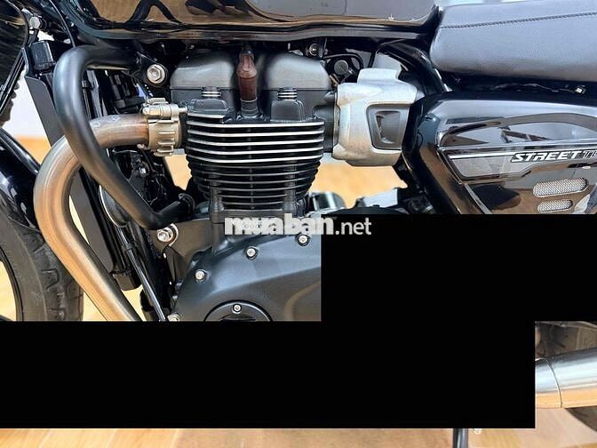 Triumph Street Twin 900 ABS 2022 Đen 11.000km