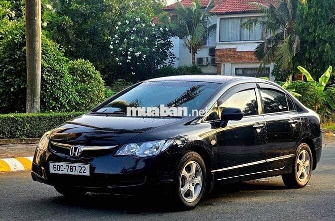 Honda Civic 2008 1.8G Số tự động Đen