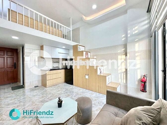 CĂN HỘ FULL NỘI THẤT - BANCOL RIÊNG, MÁY GIẶT RIÊNG GẦN ÂU CƠ LÊ NGÃ