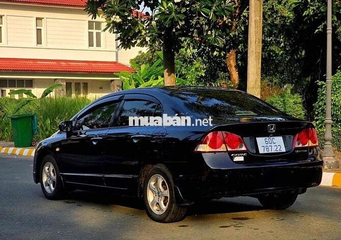 Honda Civic 2008 1.8G Số tự động Đen