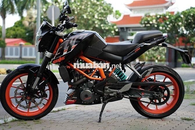 🙂‍↔️🐽 KTM Duke 390 ABS 2017 Đen Cam siu rẻ bổ