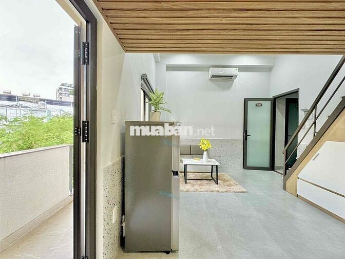 CHO THUÊ PHÒNG DUPLEX BAN CÔNG, FULL NỘI THẤT NAGY CV GIA ĐỊNH