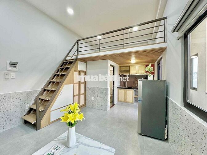 CHO THUÊ PHÒNG DUPLEX BAN CÔNG, FULL NỘI THẤT NAGY CV GIA ĐỊNH