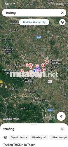 Bán đất sát cụm đại học mới ở Hoà Lạc, sát metro 5