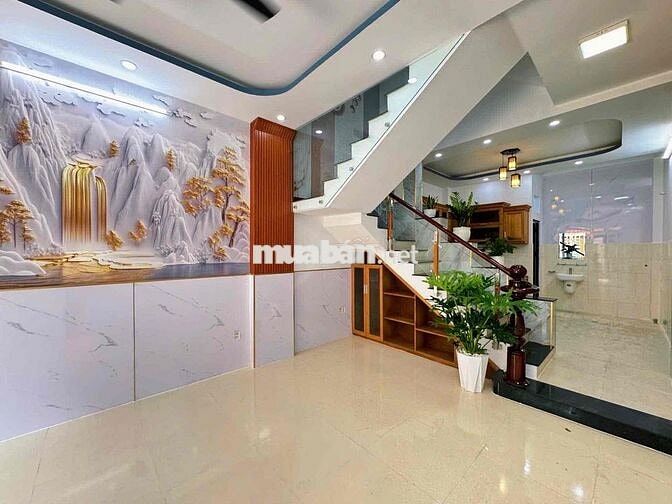 Nhà Bình Tân ( 4 x 13,5m ) Nhà Đẹp, Hẻm Thông