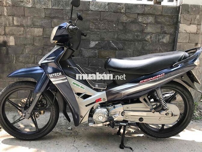 Detech Sirius Espero 50cc 2018 Đen Thể thao