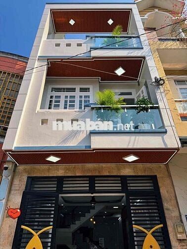 Nhà Bình Tân ( 4 x 13,5m ) Nhà Đẹp, Hẻm Thông