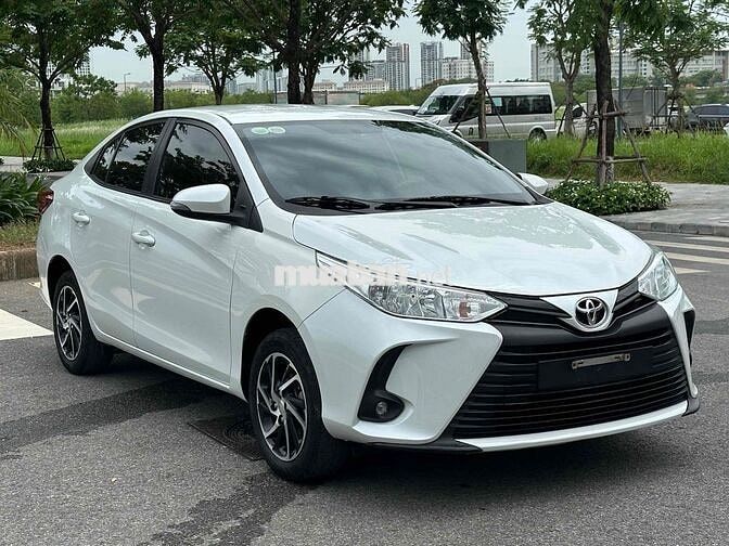 Toyota Vios E 2022 Số sàn 81000 km Trắng